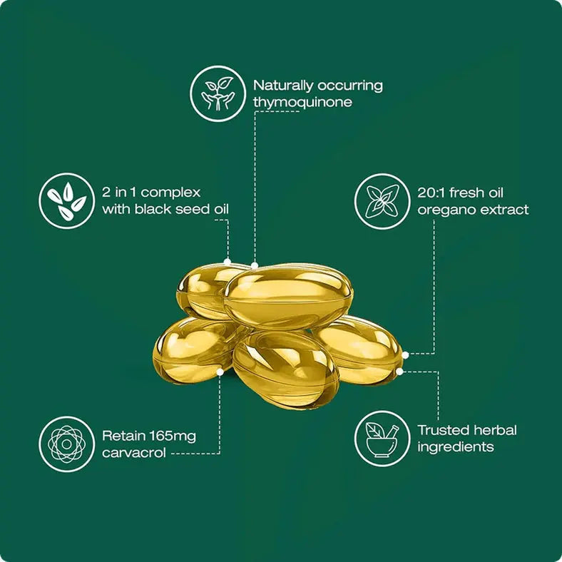 Oreganix™ Oil of Oregano Soft-gels Orega Sheild™